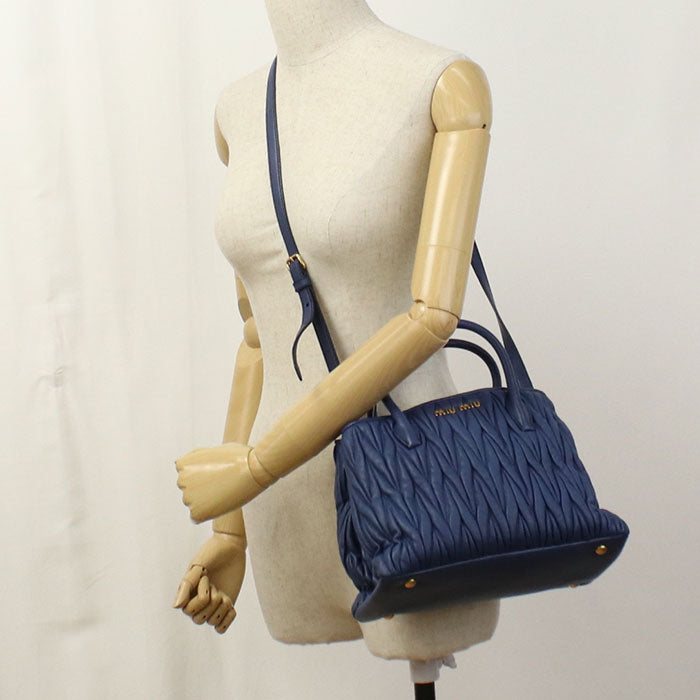 MIUMIU 2WAY Materasse Tote Bag/lambskin Women's