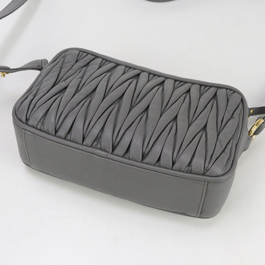 MIUMIU(OUTLET) Materasse 5BH118 Diagonal shoulder bag leather Women