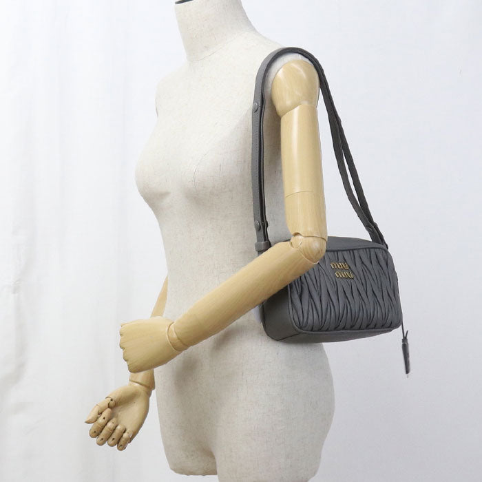 MIUMIU(OUTLET) Materasse 5BH118 Diagonal shoulder bag leather Women