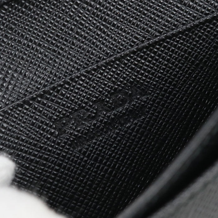 PRADA Safiano leather name card holder Calfskin Men's