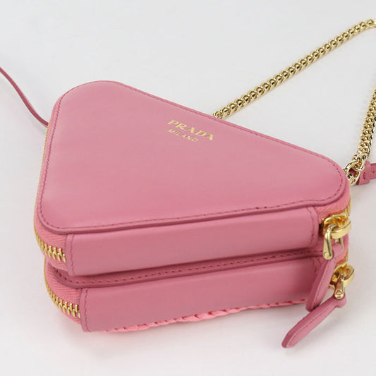 PRADA Crochet Mini Pouch PR88074 Shoulder Bag Raffia/Crochet Mini Pouch Women