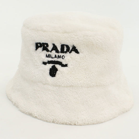 PRADA Bucket hat Terry cloth PR90491 hat polyester/Bucket hat Women