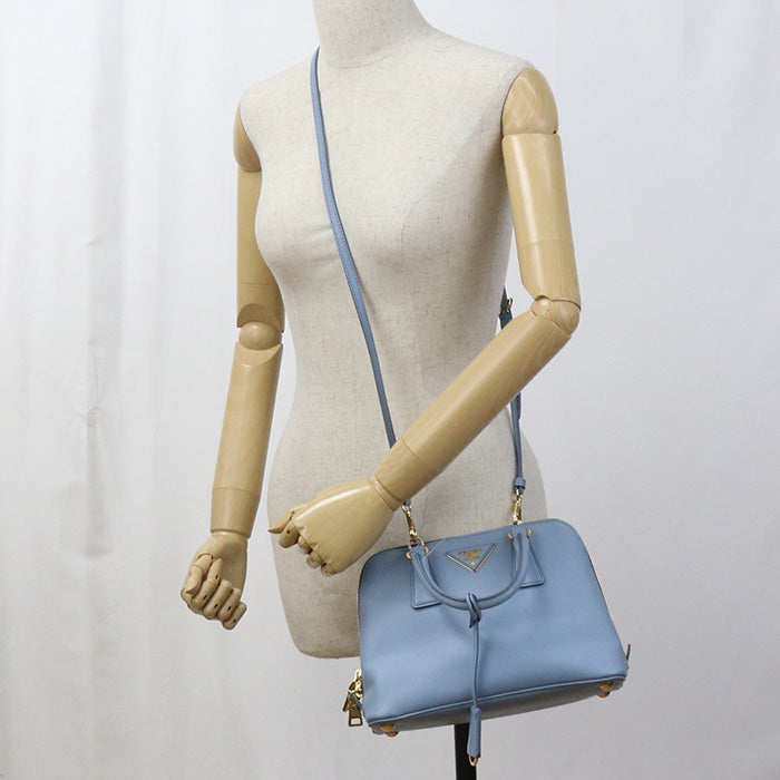 PRADA 2WAY PR92487 Handbag leather/2WAY handbag Women