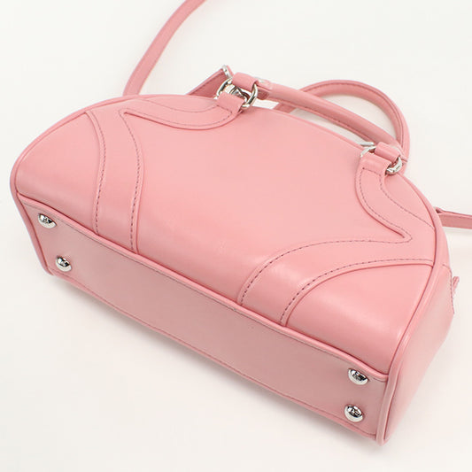 PRADA 2-way bowling bag 1BB071 Boston bag leather Women