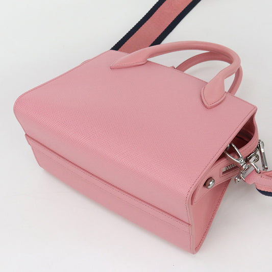 PRADA 2WAY Handbag leather Women