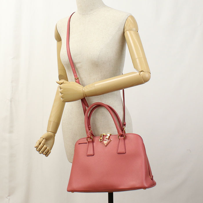 PRADA 2WAY handbag Safiano leather PR94296 Handbag leather/2WAY handbag Women