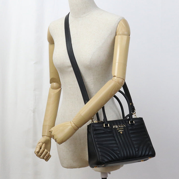 PRADA 2WAY Tote Bag leather Women