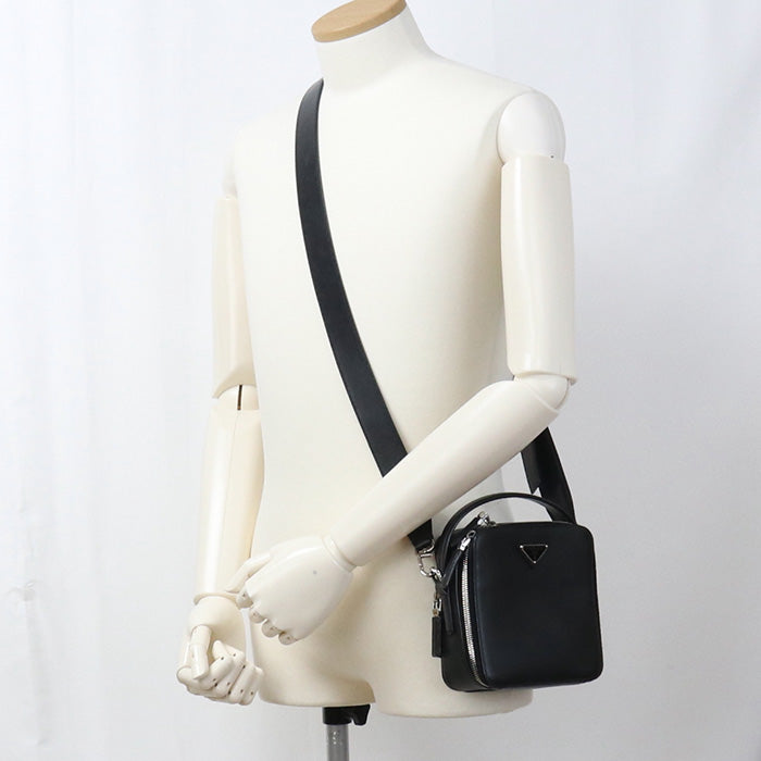 PRADA 2WAY Safiano leather PR95076 Handbag leather/2WAY handbag mens