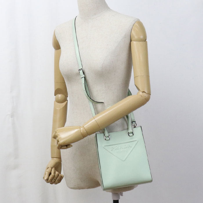 PRADA 2WAY 1BA333 Handbag leather Women