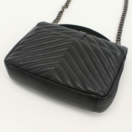 SAINT LAURENT 2WAY handbag Monogram College 487213 Handbag leather Women