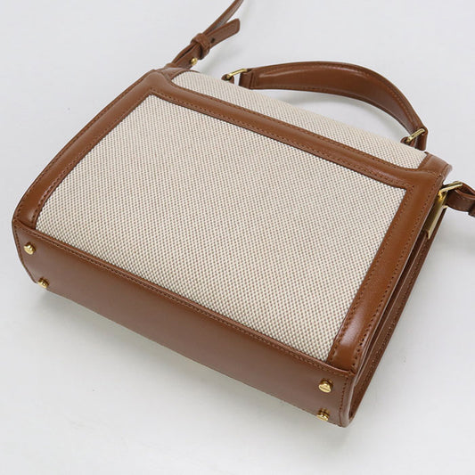 SAINT LAURENT 2WAY handbag Cassandra 623930 Handbag canvas/leather Women