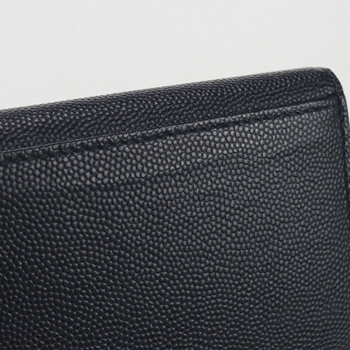 SAINT LAURENT Card Case 361730 name card holder leather mens