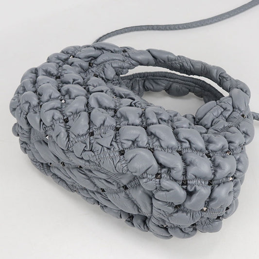 Valentino 2WAY Rock studs Handbag leather Women