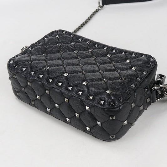 Valentino Chain Studs Diagonal shoulder bag Shoulder Bag Calfskin Women's