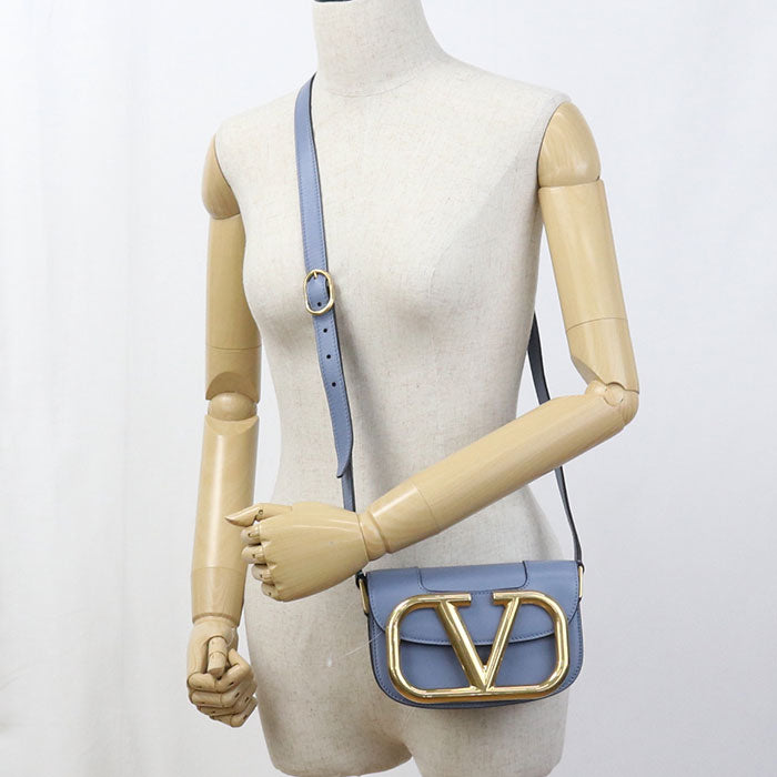 Valentino Diagonal shoulder bag Shoulder Bag Calfskin Women's
