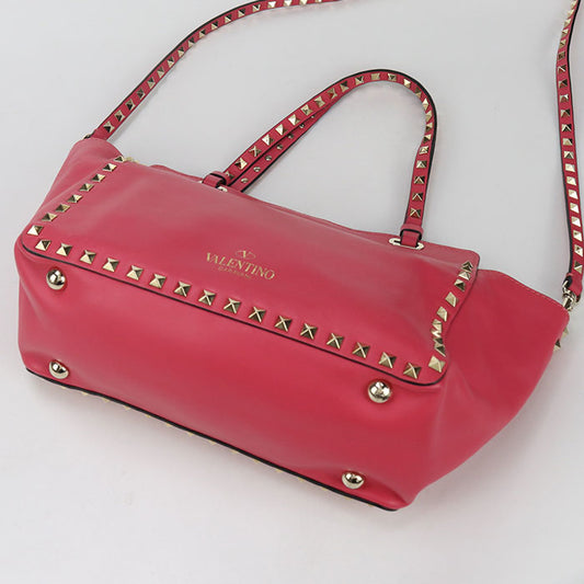 Valentino 2WAY Rock studs Tote Bag leather Women