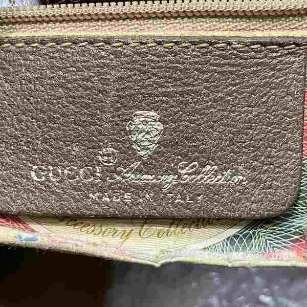 GUCCI Authentic Vintage Sherry Line 116.02.007 Bag Handbag Boston Bag