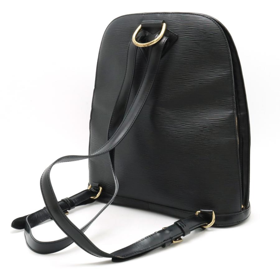 LOUIS VUITTON Authentischer Vintage Epi Cobran Rucksack Bagpack Umhängetasche Leder Noir Schwarz