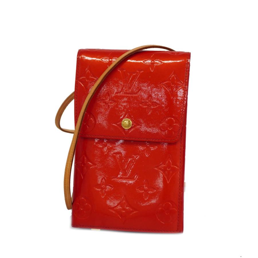 LOUIS VUITTON Authentische Vintage Umhängetasche Vernis Walker M91153 Rouge