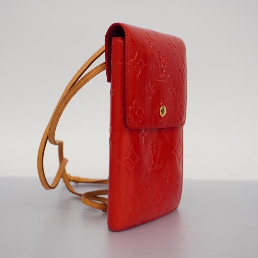 LOUIS VUITTON Authentische Vintage Umhängetasche Vernis Walker M91153 Rouge