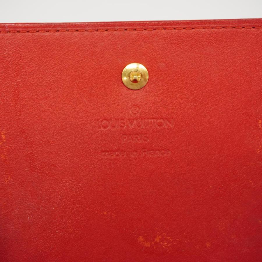 LOUIS VUITTON Authentische Vintage Umhängetasche Vernis Walker M91153 Rouge