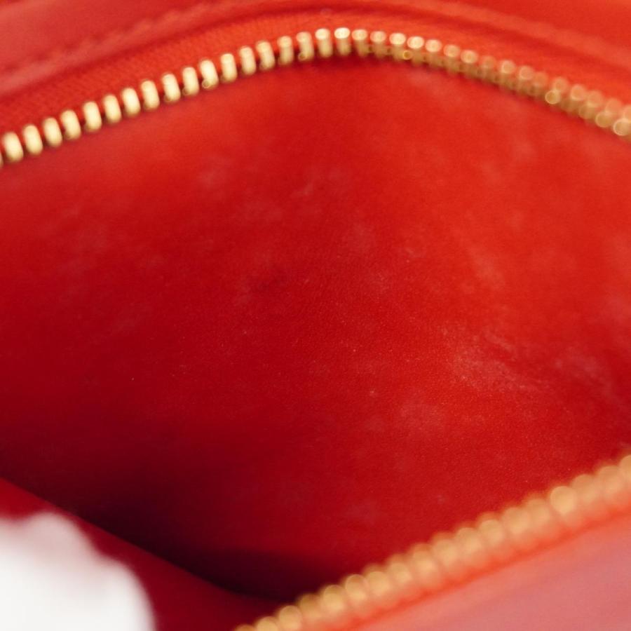 LOUIS VUITTON Authentische Vintage Umhängetasche Vernis Walker M91153 Rouge