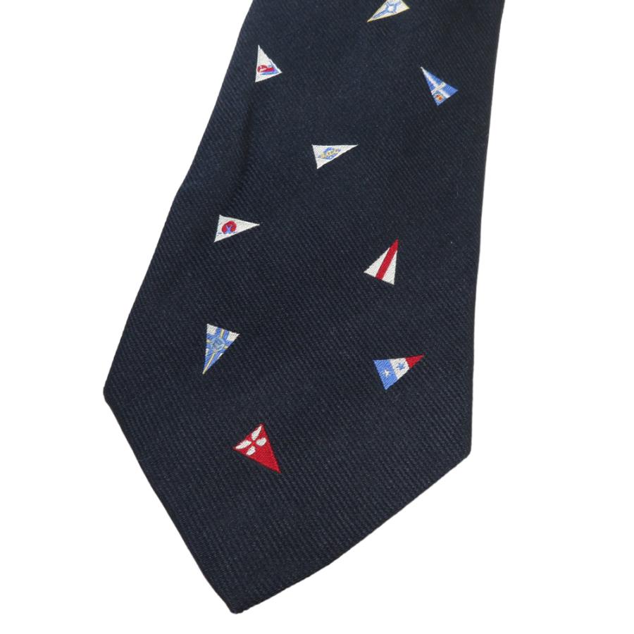 LOUIS VUITTON Authentic Vintage SAN DIEGO Tie Louis Vuitton Cup 1992 Allover Navy