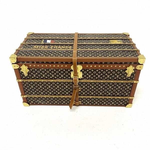 LOUIS VUITTON Authentic Vintage Accessories MISSFRANCE M99408 Brown Paperweight/Novelty Metal Material