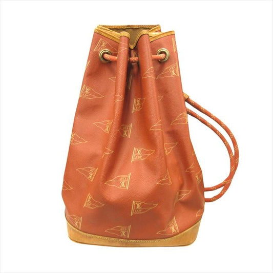 LOUIS VUITTON Authentic Vintage 1995 Louis Vuitton Cup Limited Saint Tropez Shoulder Bag M80026 Red