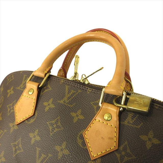 LOUIS VUITTON Authentic Vintage 90's Monogram Alma PM Hand Tote Bag M51130 Brown