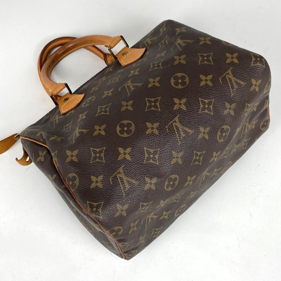 LOUIS VUITTON Authentic Vintage Speedy 25 Boston Bag Commute Handbag Monogram Brown M41528