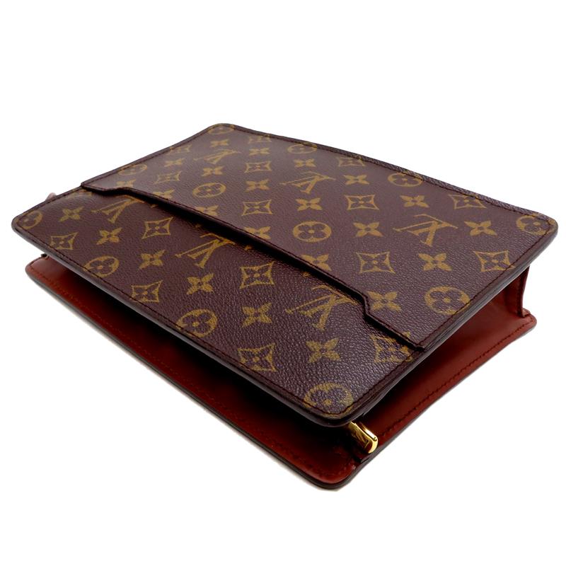 LOUIS VUITTON Authentische Vintage M51795 Pochette Homme Clutch Bag Monogramm