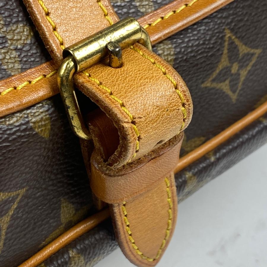 LOUIS VUITTON Authentische Vintage Saumur 30 Umhängetasche Monogramm Braun M42256