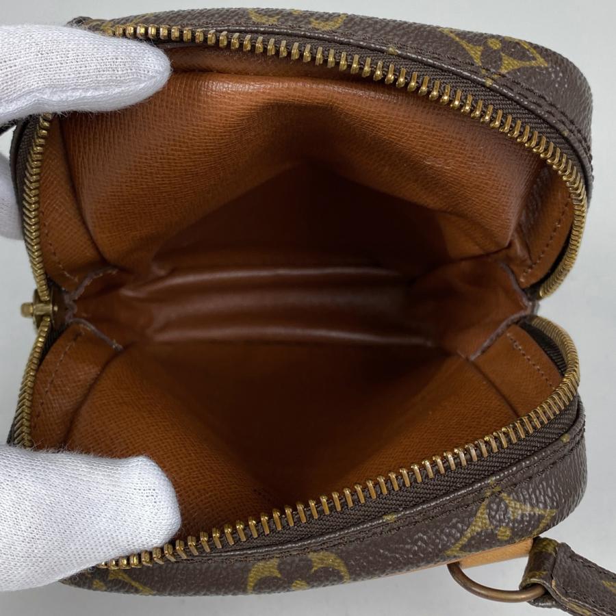 LOUIS VUITTON Authentic Vintage Mini Amazon Crossbody Pochette Shoulder Bag Monogram Brown M45238