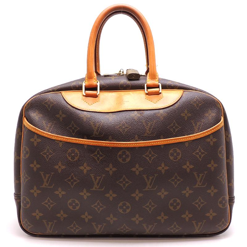 LOUIS VUITTON Authentische Vintage Deauville (Bowling Vanity) M47270 Handtasche Monogramm