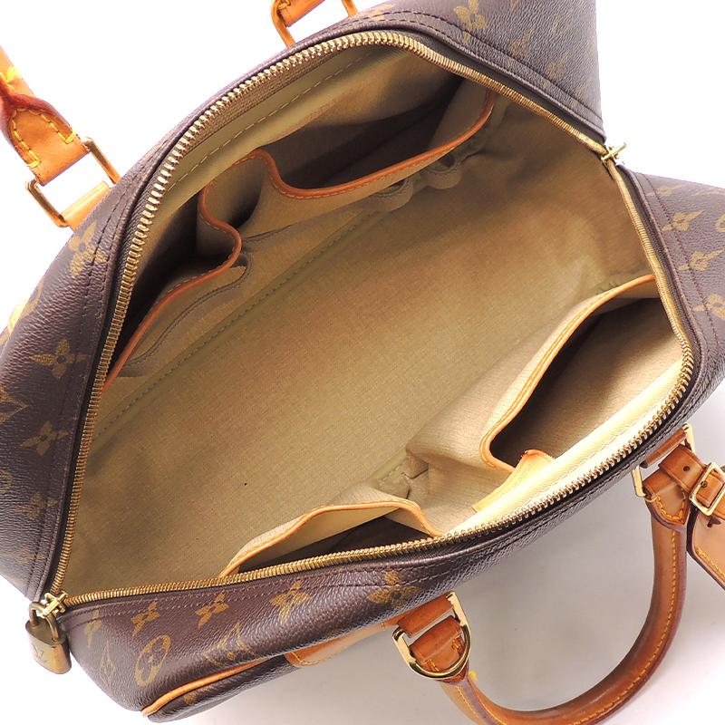 LOUIS VUITTON Authentische Vintage Deauville (Bowling Vanity) M47270 Handtasche Monogramm