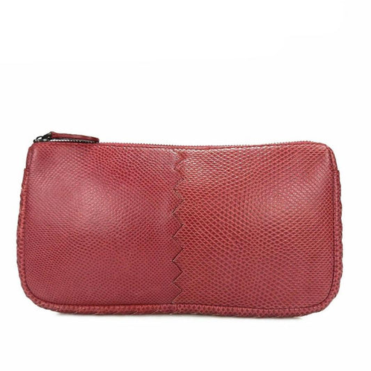 BOTTEGA VENETA Authentisches Vintage-Etui aus Leder, hergestellt in Italien