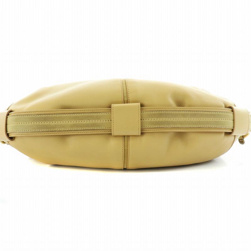 YVES SAINT LAURENT Authentische Vintage Rive Gauche One Schultertasche Leder Wildleder Gold Hardware Beige