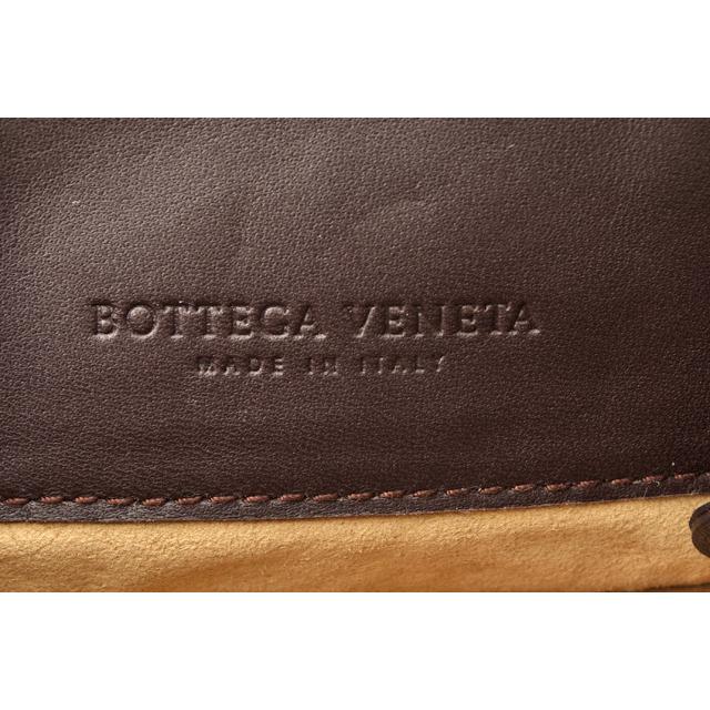 BOTTEGA VENETA Authentic Vintage Handbag Dark Brown