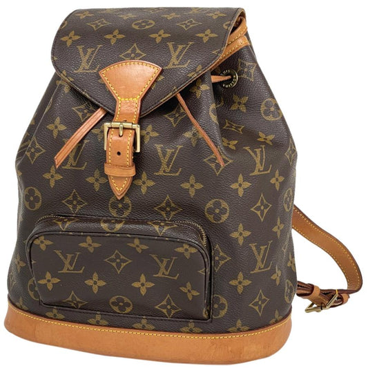 LOUIS VUITTON 正品复古 Montsouris 中号背包 Monogram M51136