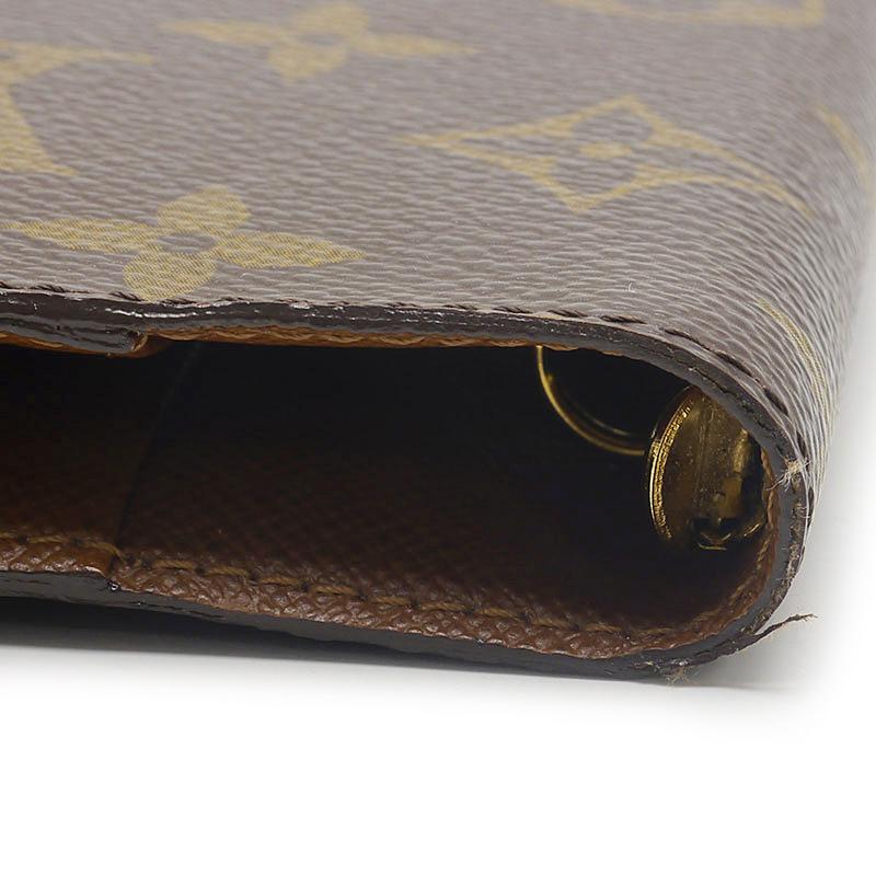 LOUIS VUITTON Authentic Vintage LV Agenda PM Monogram Notebook Cover 6-Ring Business