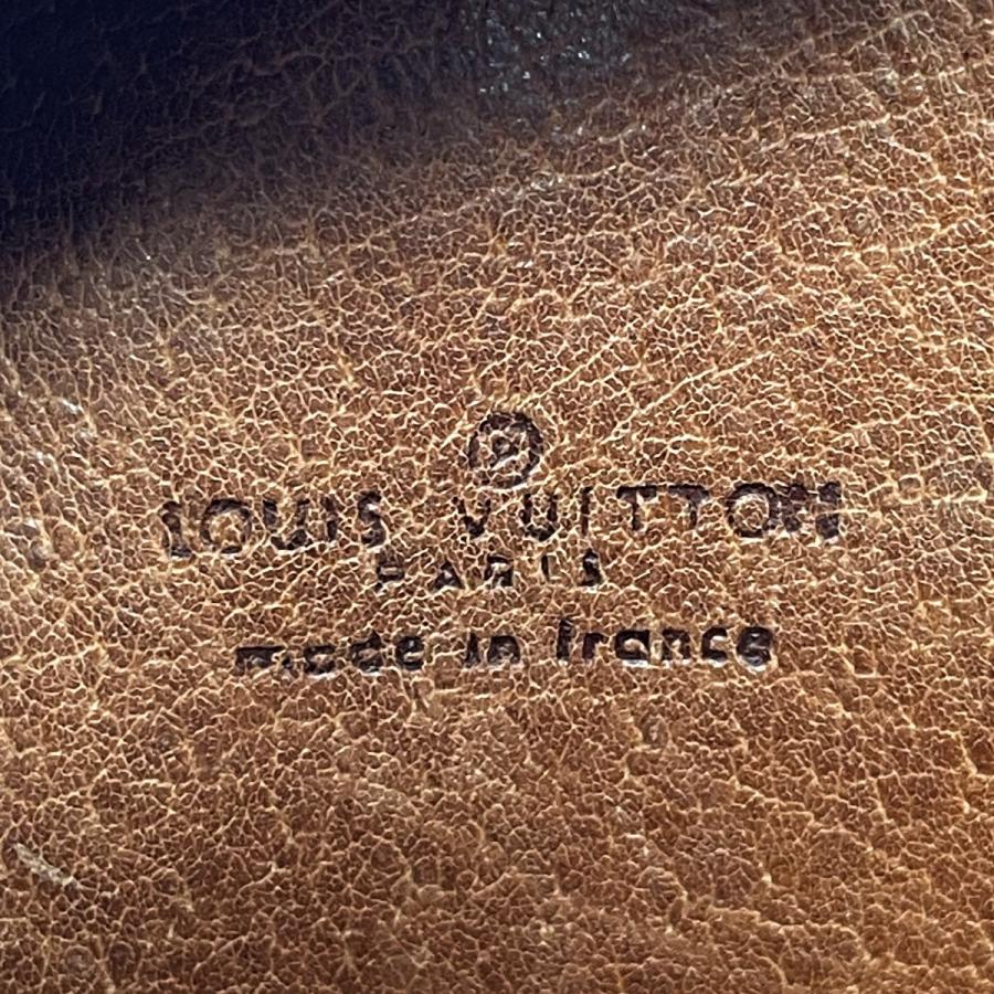 LOUIS VUITTON Authentic Vintage Sac Bandouliere 30 M51364 Monogram Shoulder Bag Clutch Bag With Scratches and Dirt