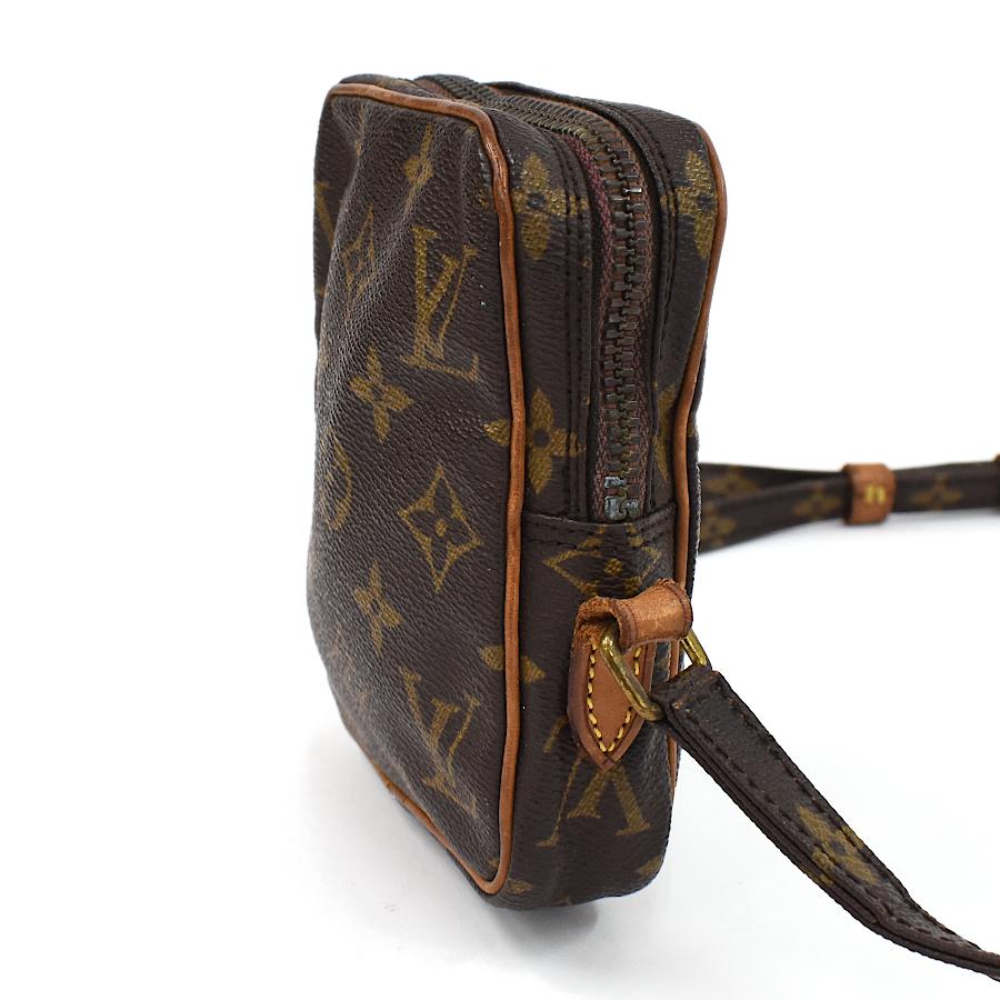 LOUIS VUITTON Authentic Vintage Mini Danube Crossbody Shoulder Bag M45268 Monogram Brown