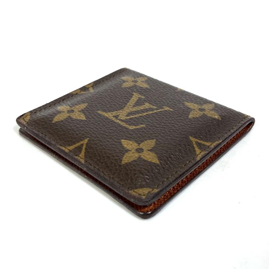 LOUIS VUITTON Authentic Vintage LV Monogram Calculator Miscellaneous Goods Monogram Canvas Brown