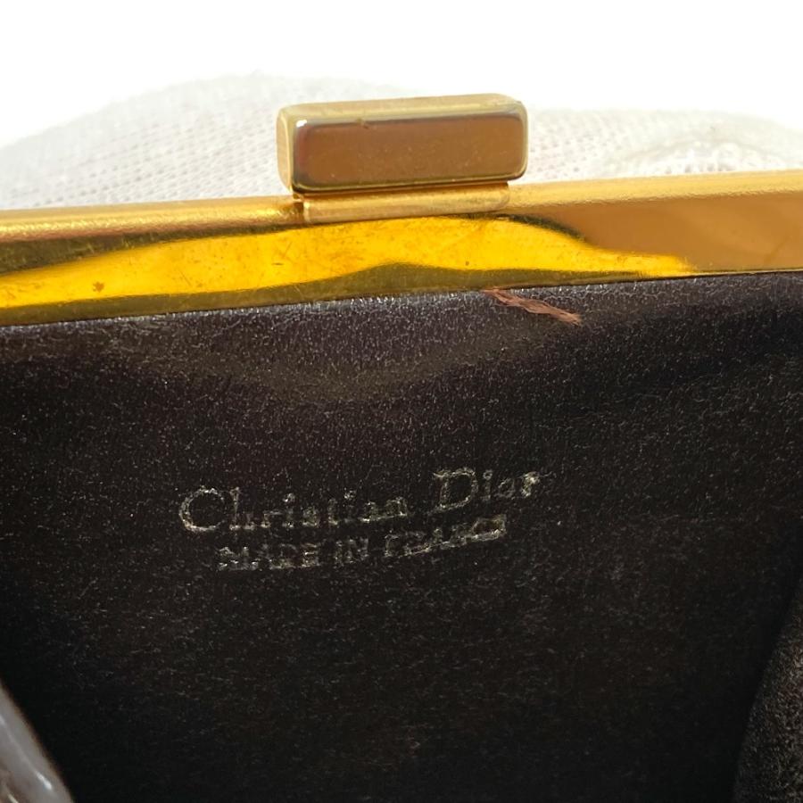 Dior Authentic Vintage Clasp Coin Purse Wallet Trotter Coin Case