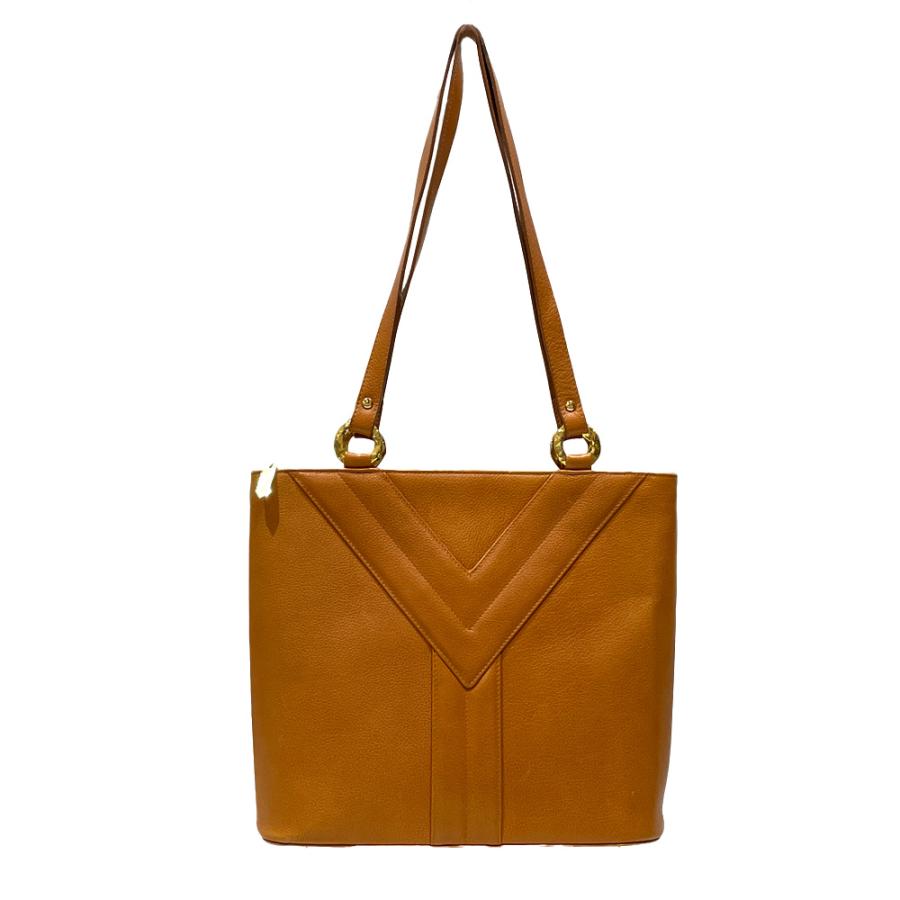 YVES SAINT LAURENT Authentic Vintage Tote Bag Y Logo