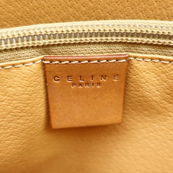 CELINE Authentic Vintage Macadam Bucket Shoulder Bag Brand