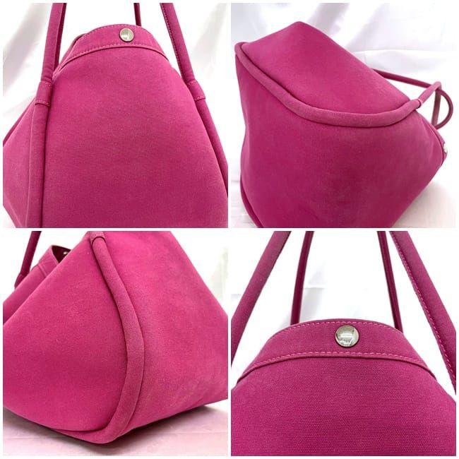 HERMES Authentic Vintage Tote Bag Sac GM Pink