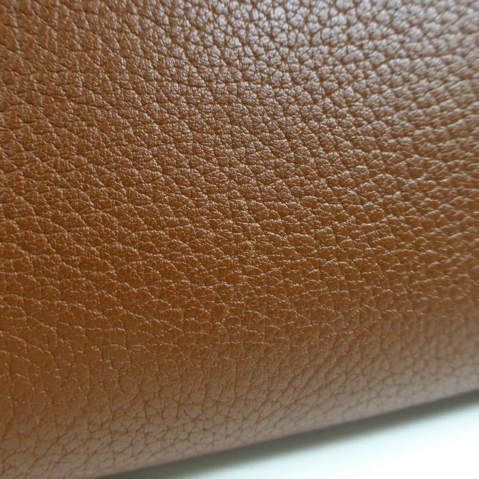 HERMES Authentic Vintage BERLINGOT GM Boufflers Kipper Gold Shoulder Bag