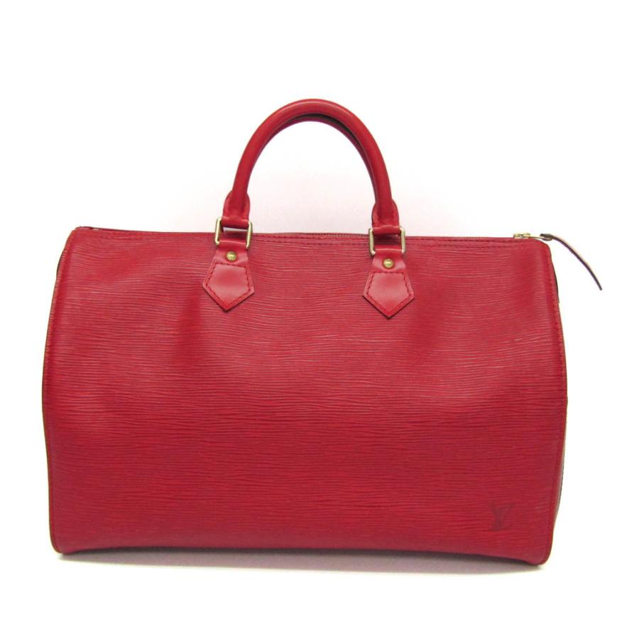 LOUIS VUITTON Authentische Vintage Epi Speedy 35 M42997 Handtasche Kastilianisch Rot